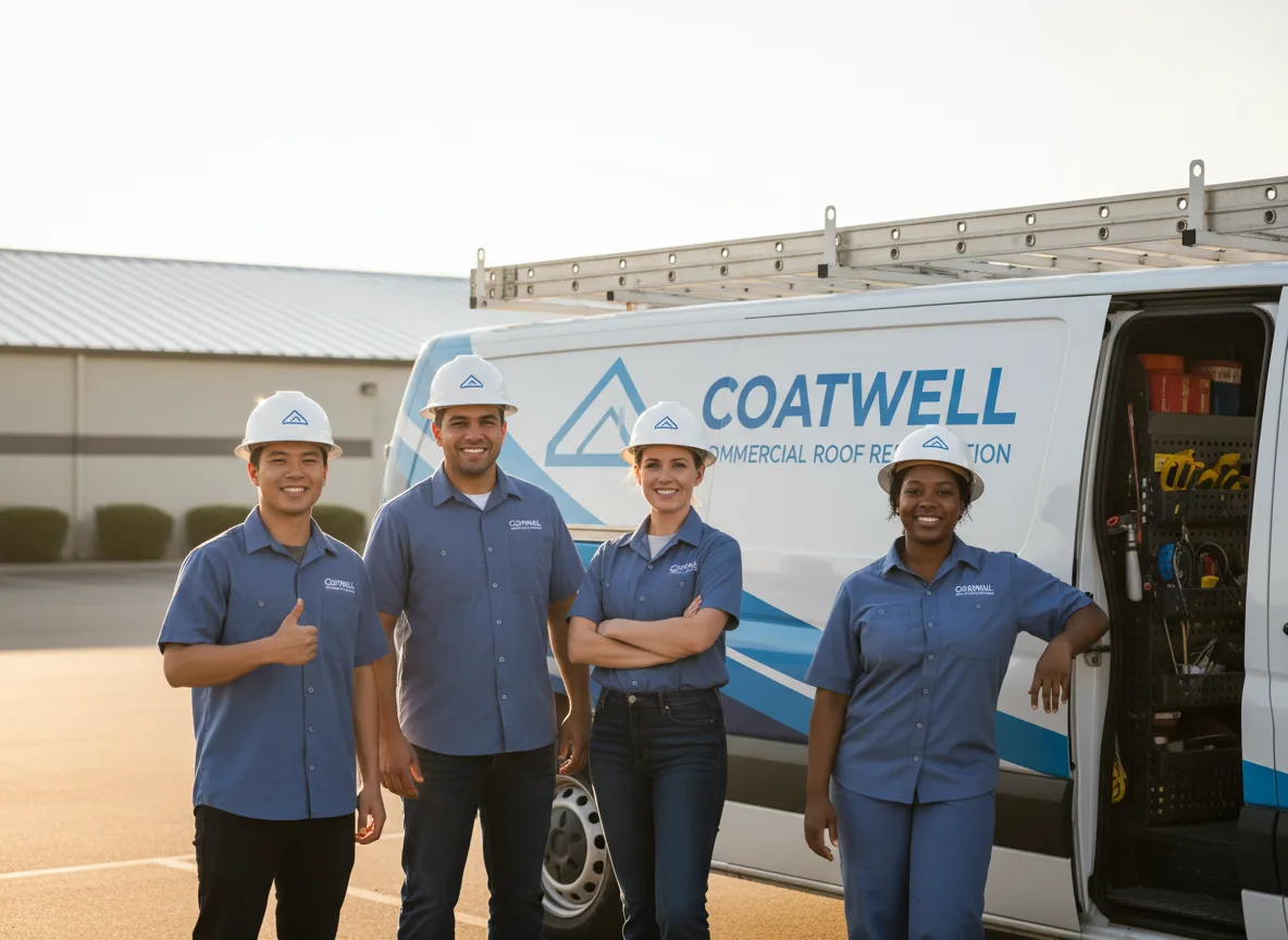 Commercial roof coating company in Fredericksburg, TX